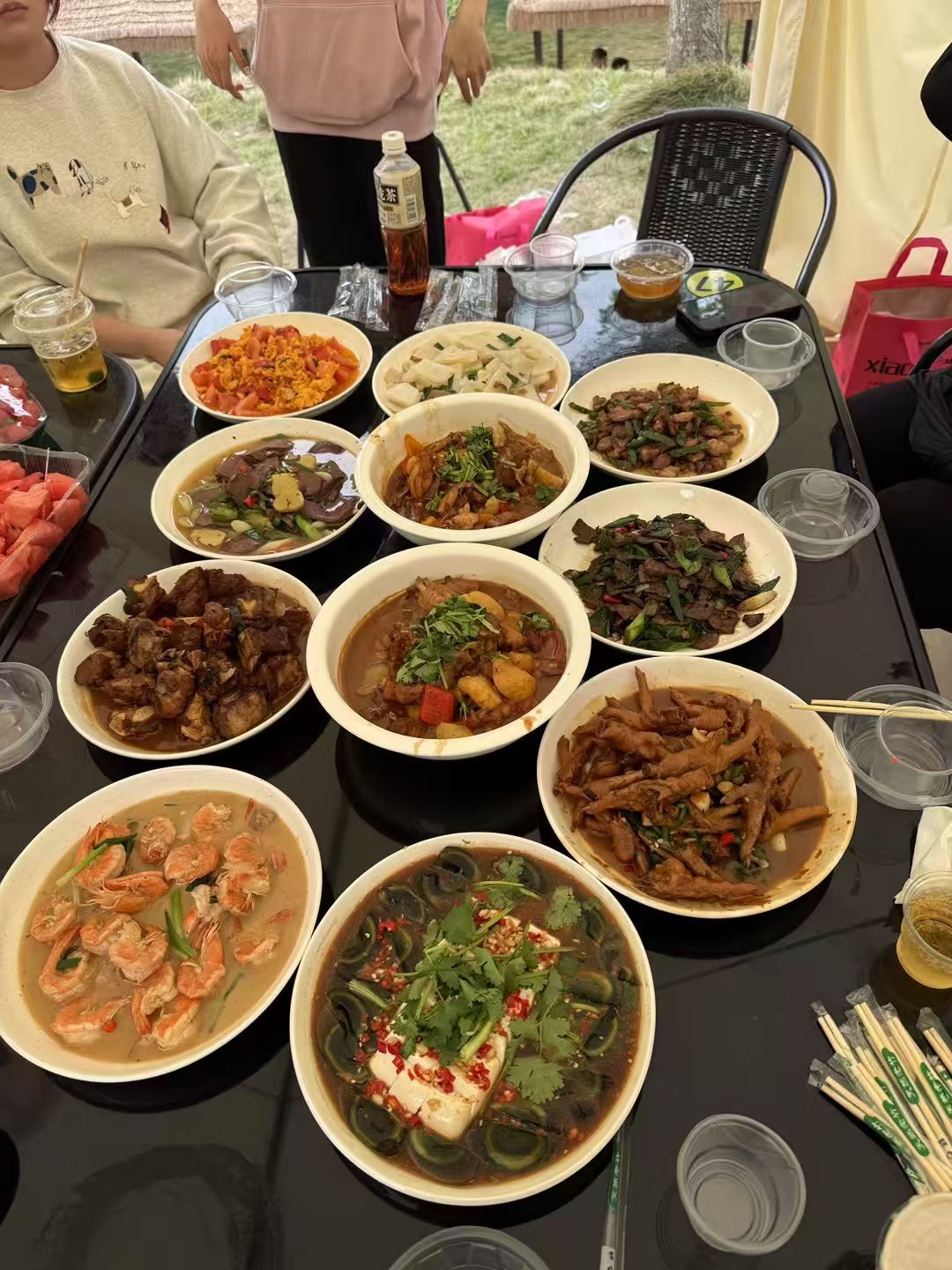 Team-building dishesTeam-building dishes